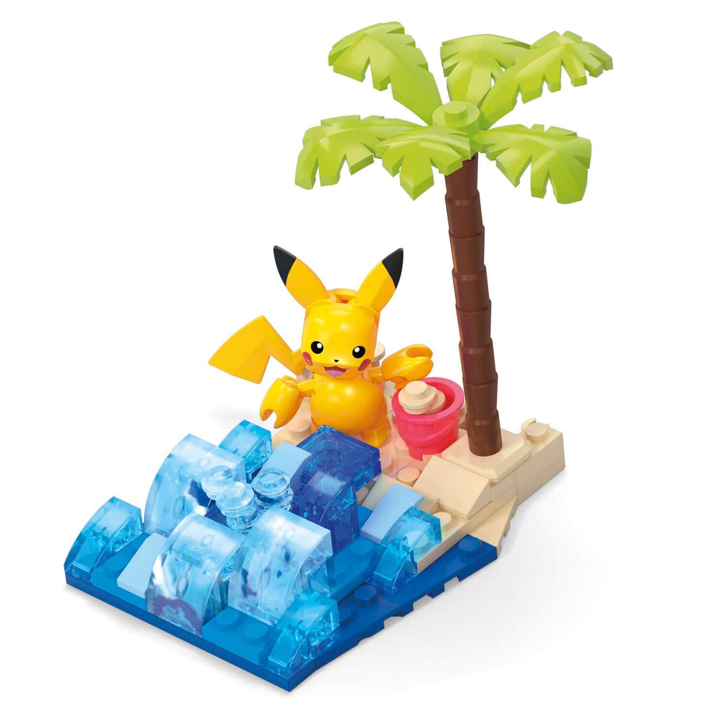 Mega Pokémon à construire : Pikachu Aventure à la plage