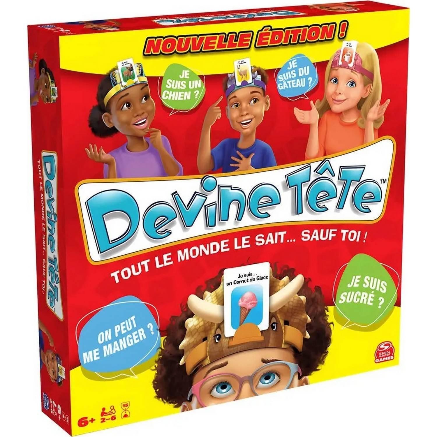 Jeu D'ambiance Devine Tête Spin Master La Boite