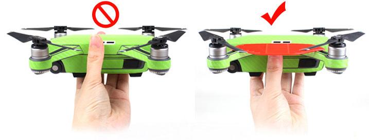 Protections doigts verts Spark DJI