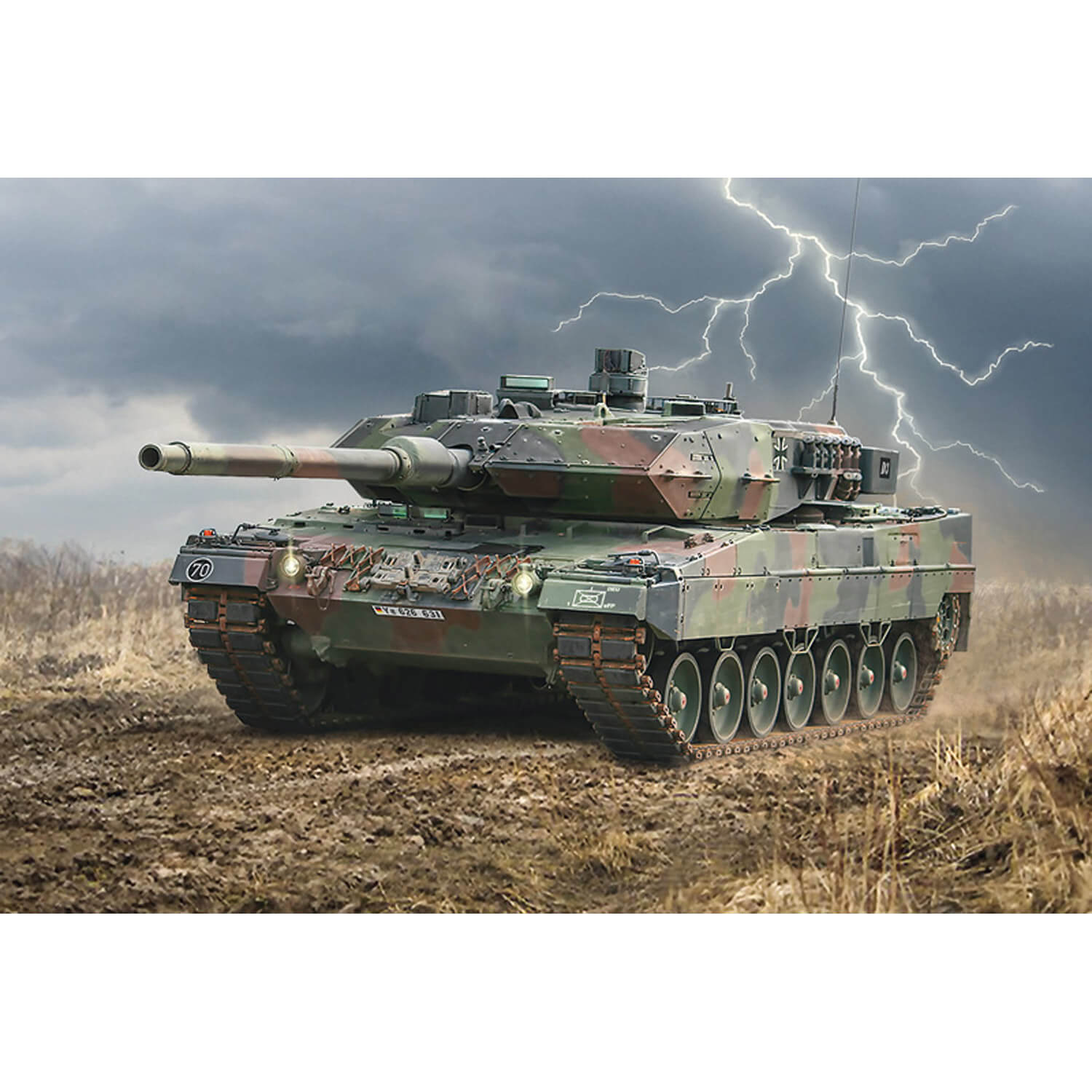remorque Sunshield Leopard 2A6 RC YZR M1 04 Tamiya Model Magazine n°73 Man TGA 