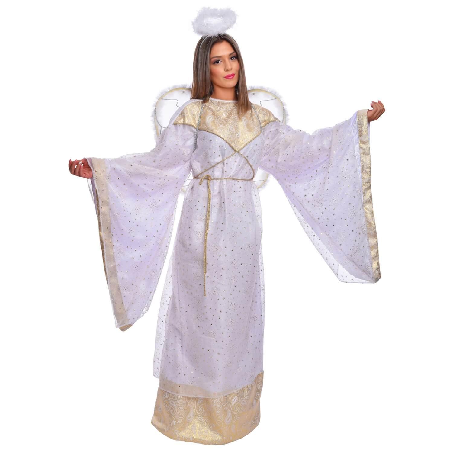 Costume Deluxe Ange de Noël Qualité professionnelle - Femme