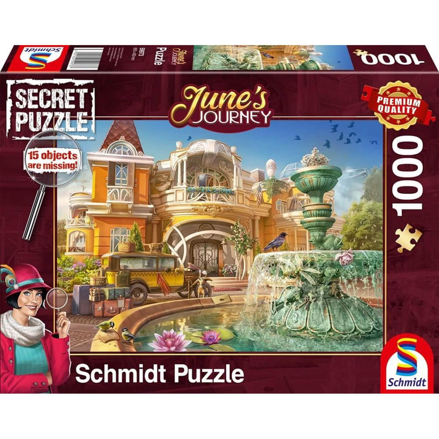PUZZLE 1000 PIECES : JEUX DE SOCIETE VINTAGE - Schmidt - Rue des Puzzles
