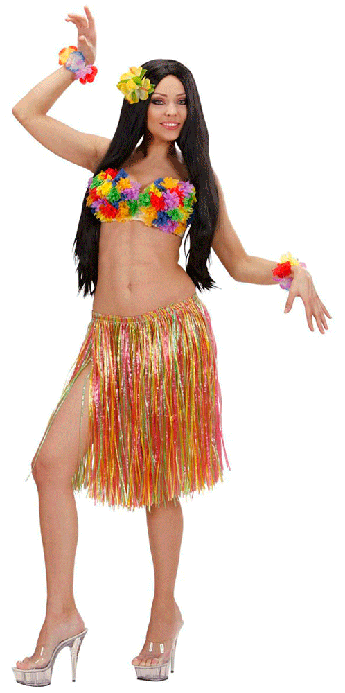 Jupe Hawaïenne - Hula - Multicolore