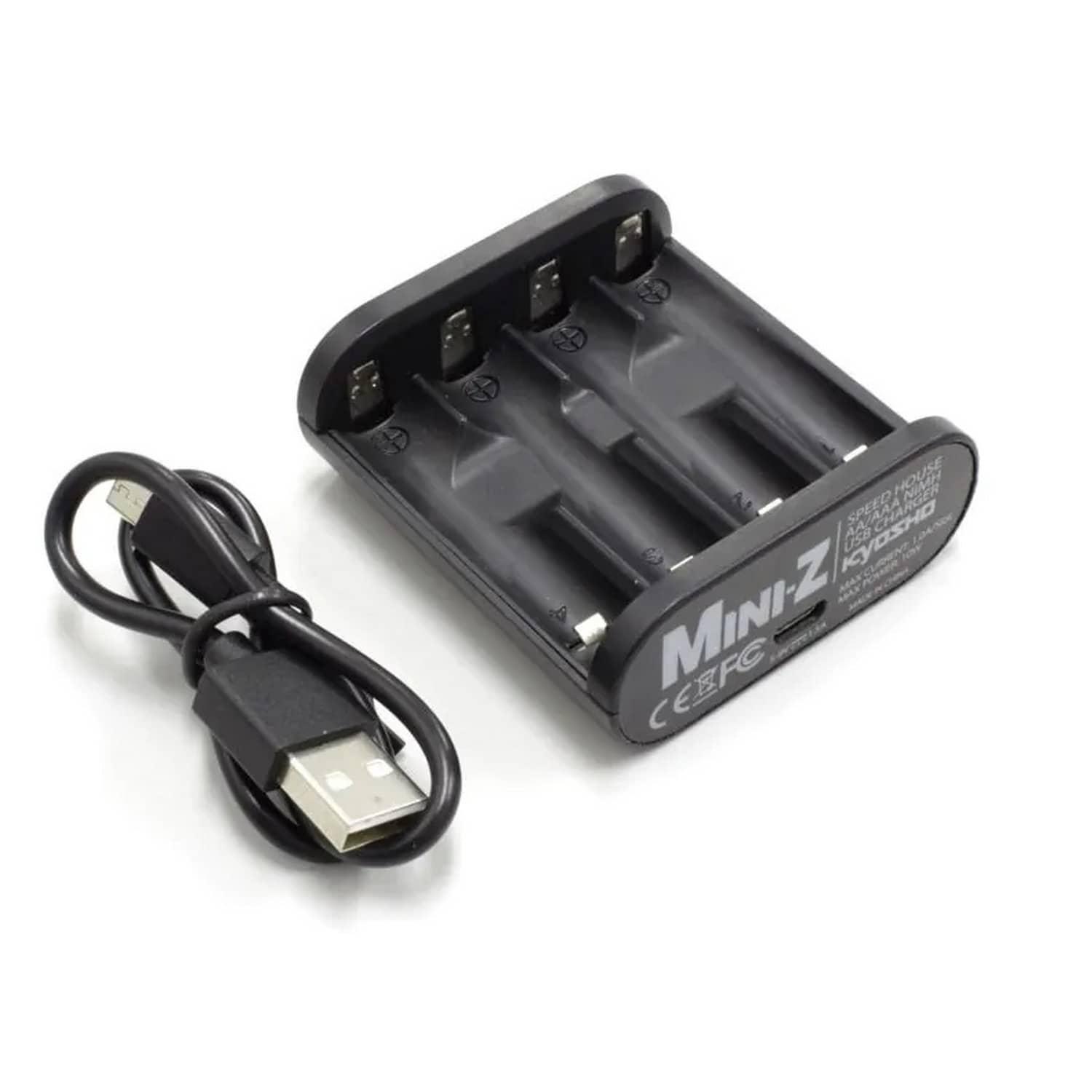 Chargeur Speed House USB Mini-Z (AA-AAA)