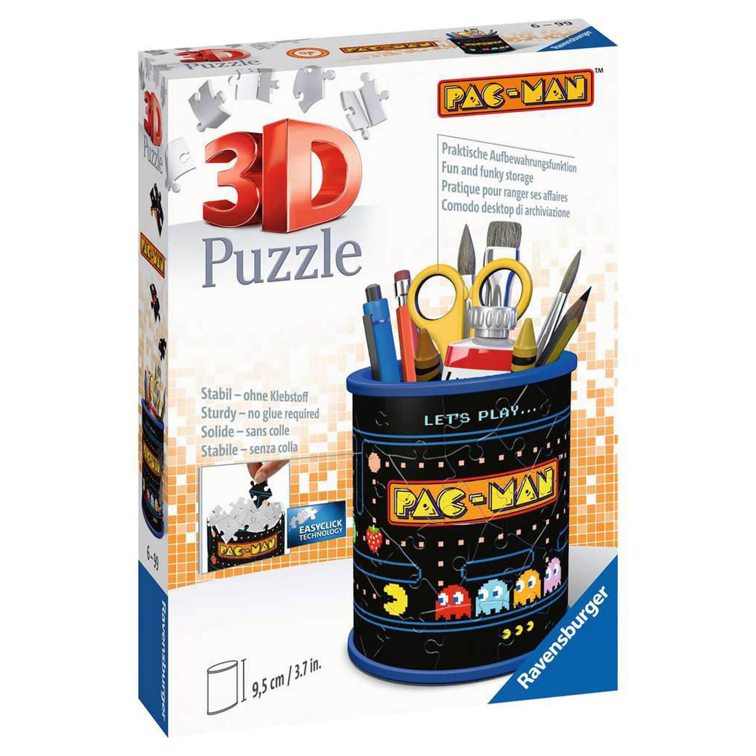 HARRY POTTER Puzzle 3D Pot a crayons - Ravensburger - Puzzle 3D enfant -  sans colle - Pot a crayons 54 pieces - Des 6 ans - Zom