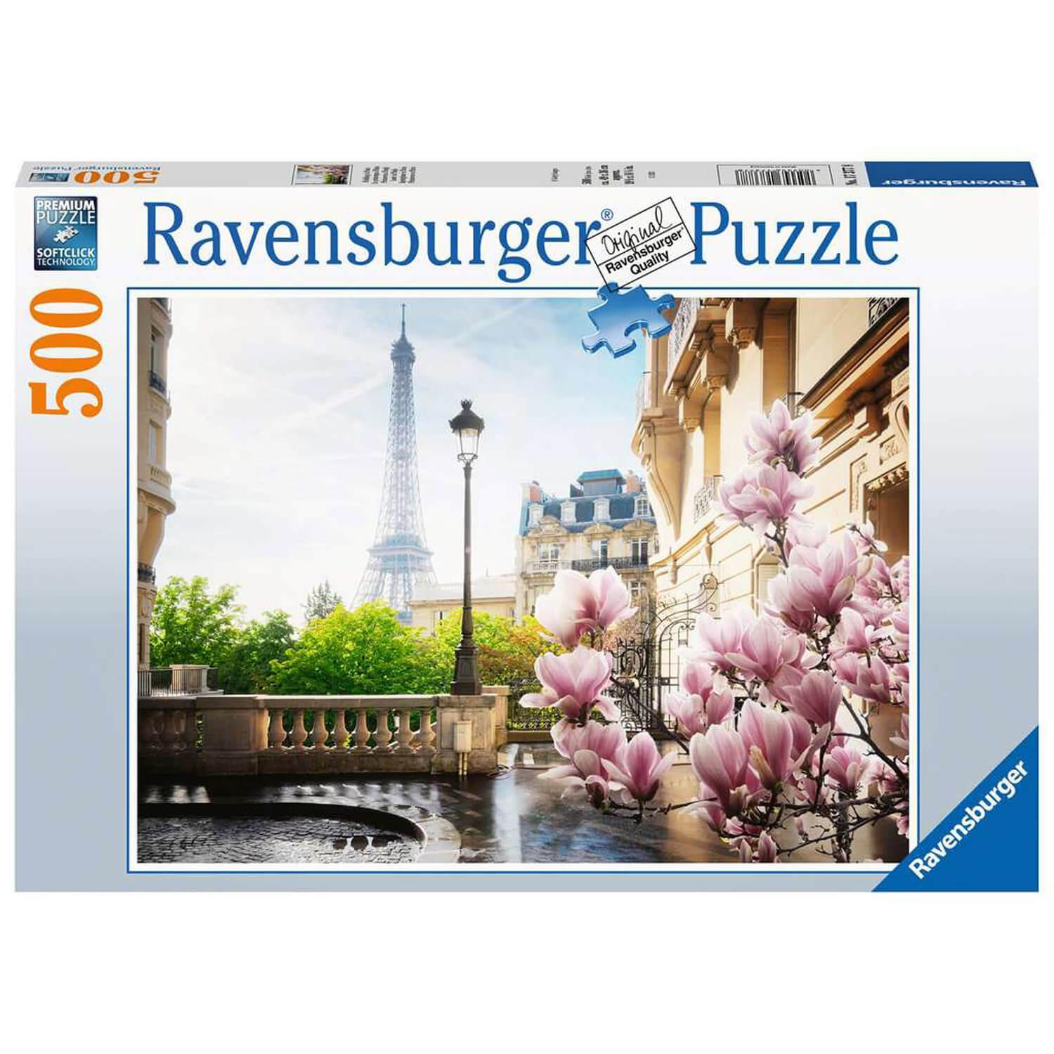 Puzzle 500 pièces - Plan de Paris - Variantes le magasin de