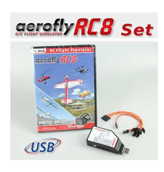 Aerofly RC8 + Sim connector