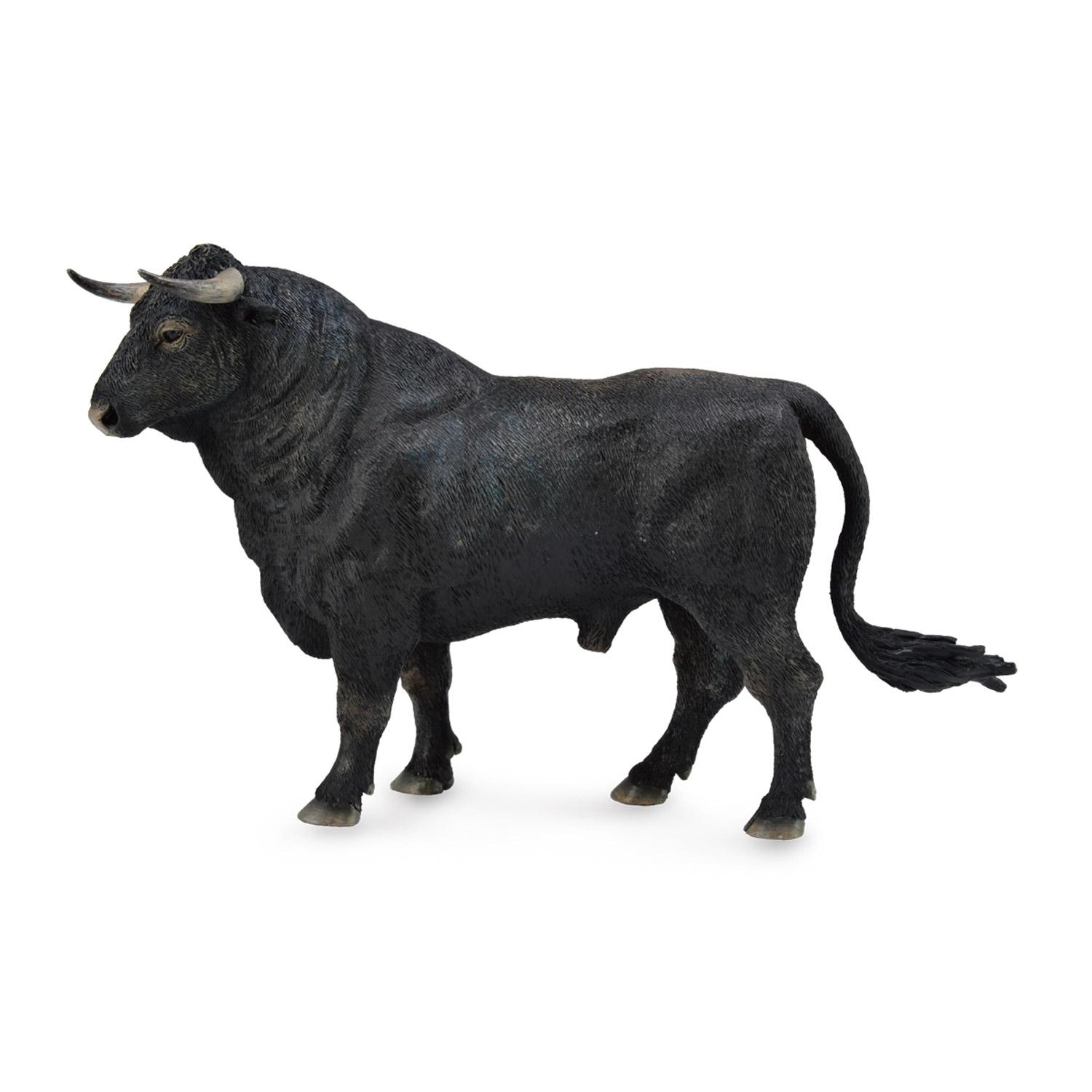 figurineâ la ferme (l):â taureau de combat sur ses pattes