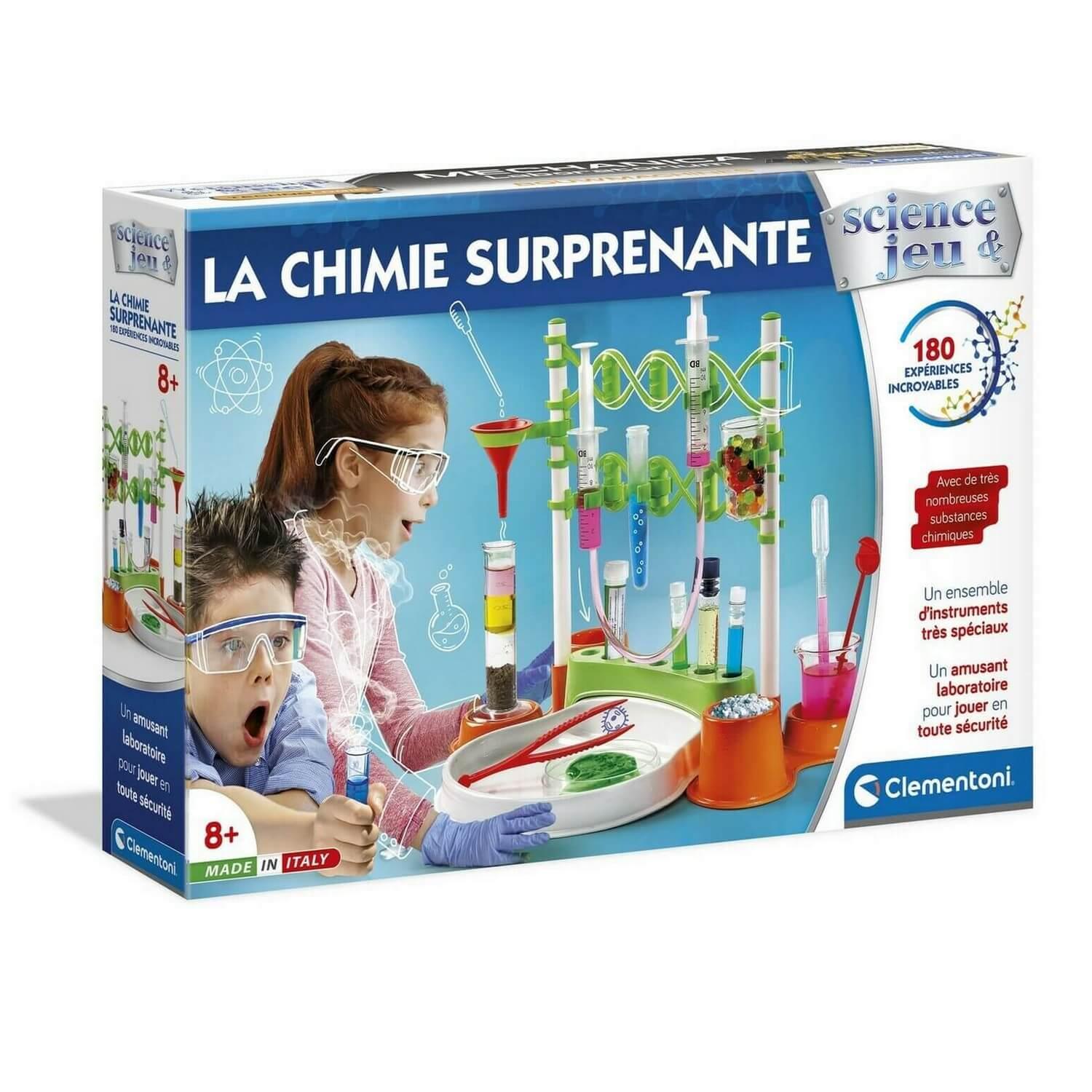 Science et jeu : La chimie surprenante - Jeux et jouets Clementoni