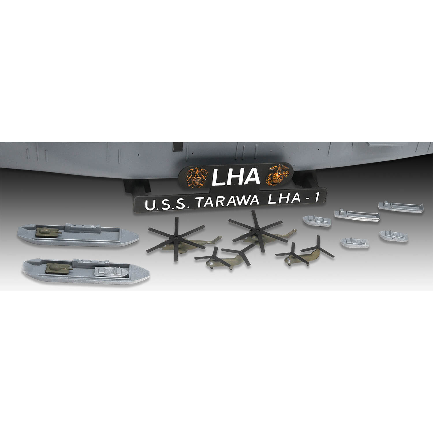 Revell 1/720 USS Tarawa LHA-1 Assault Ship # 05170# 