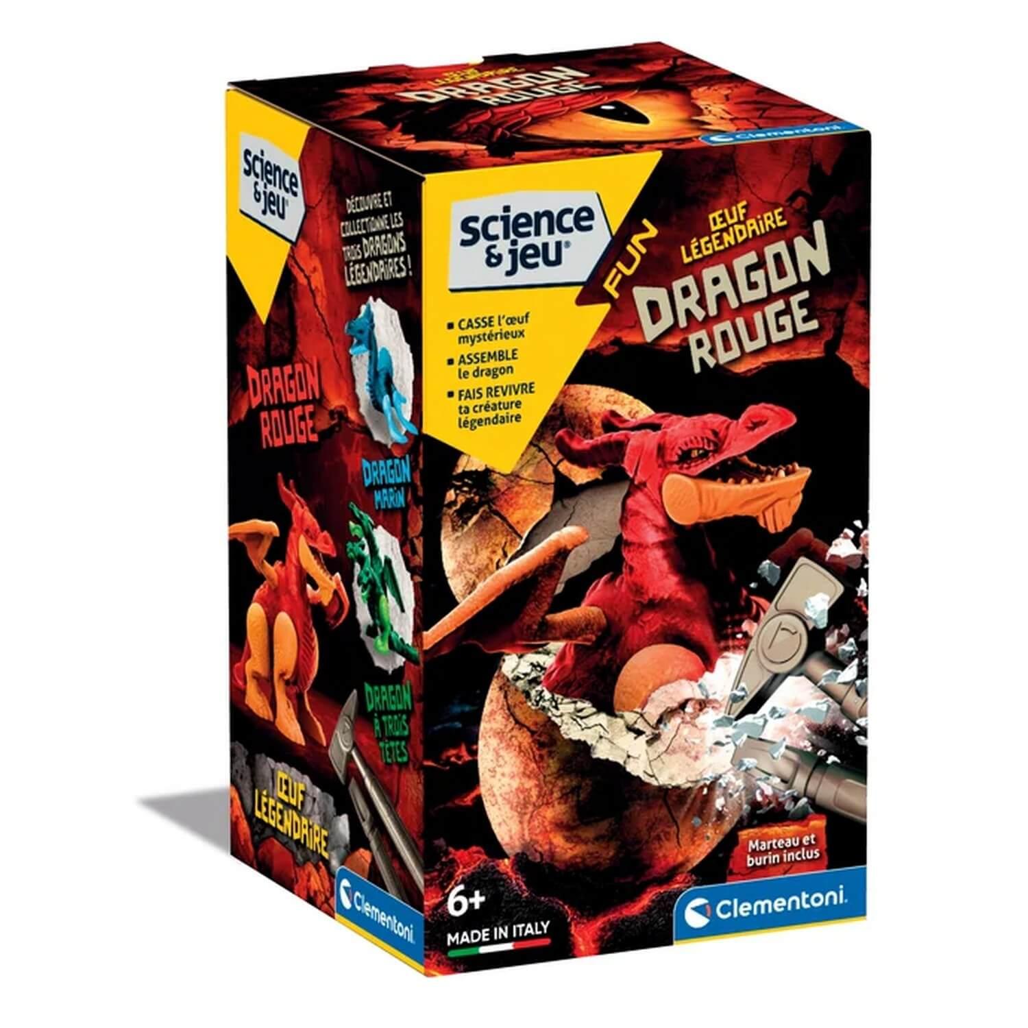 Science & Jeu : Oeuf légendaire : Dragon Rouge