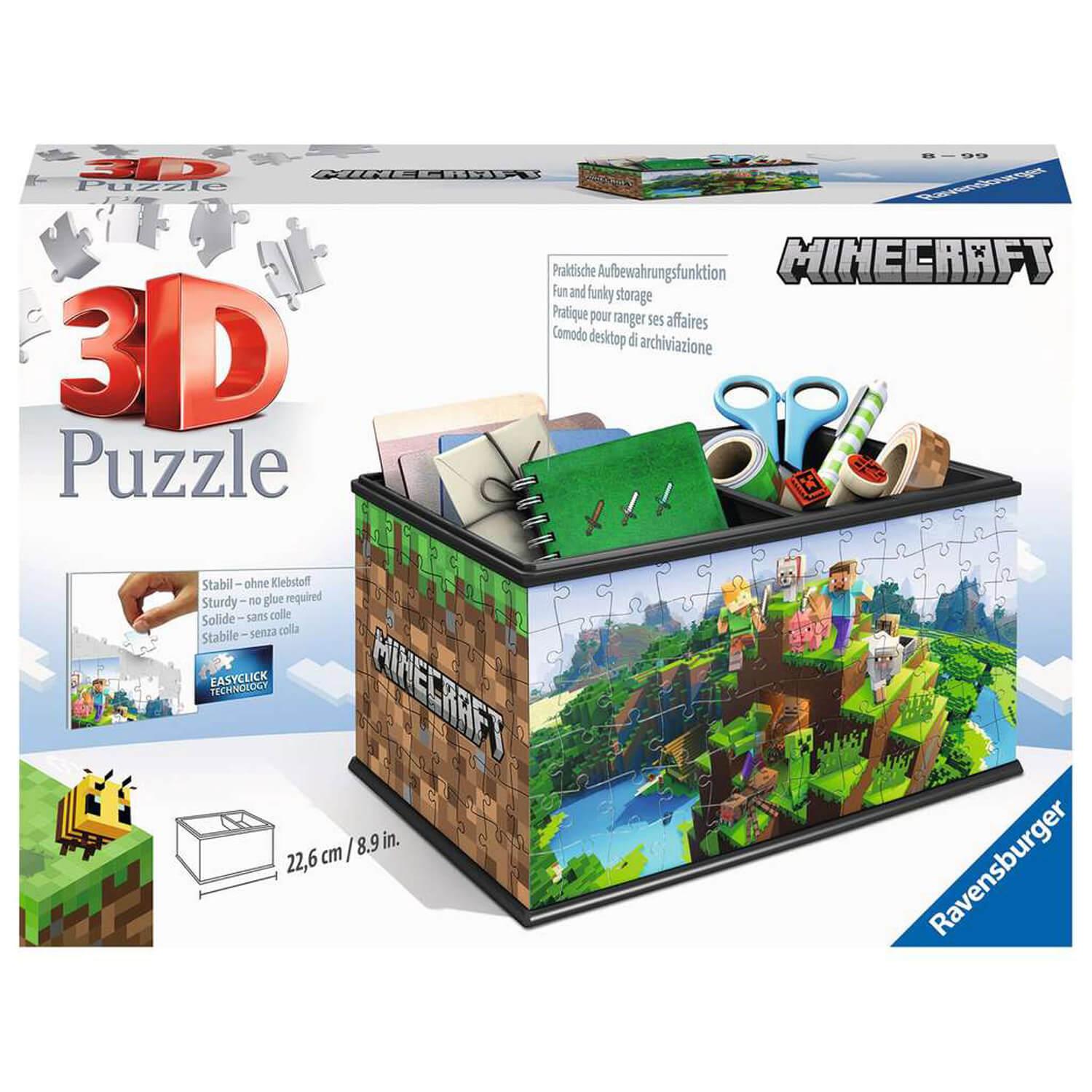 Puzzle 3D 216 pièces : Boite de rangement - Pokémon - Ravensburger - Rue  des Puzzles
