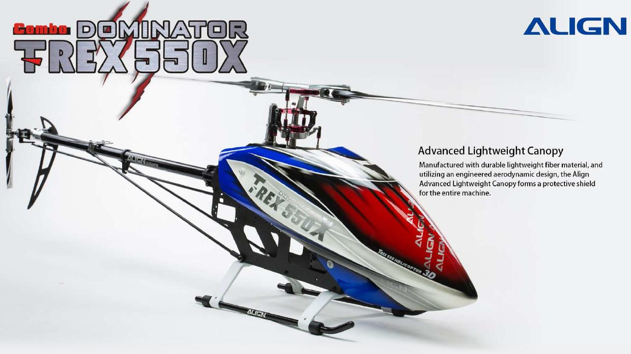 ALIGN T-REXドミネーター550X T-rex 550X Dominator Combo Align - Jeux et jouets Align CE