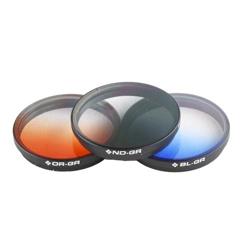 Pack 3 Graduated Filter INSPIRE 1 / OSMO Polar Pro