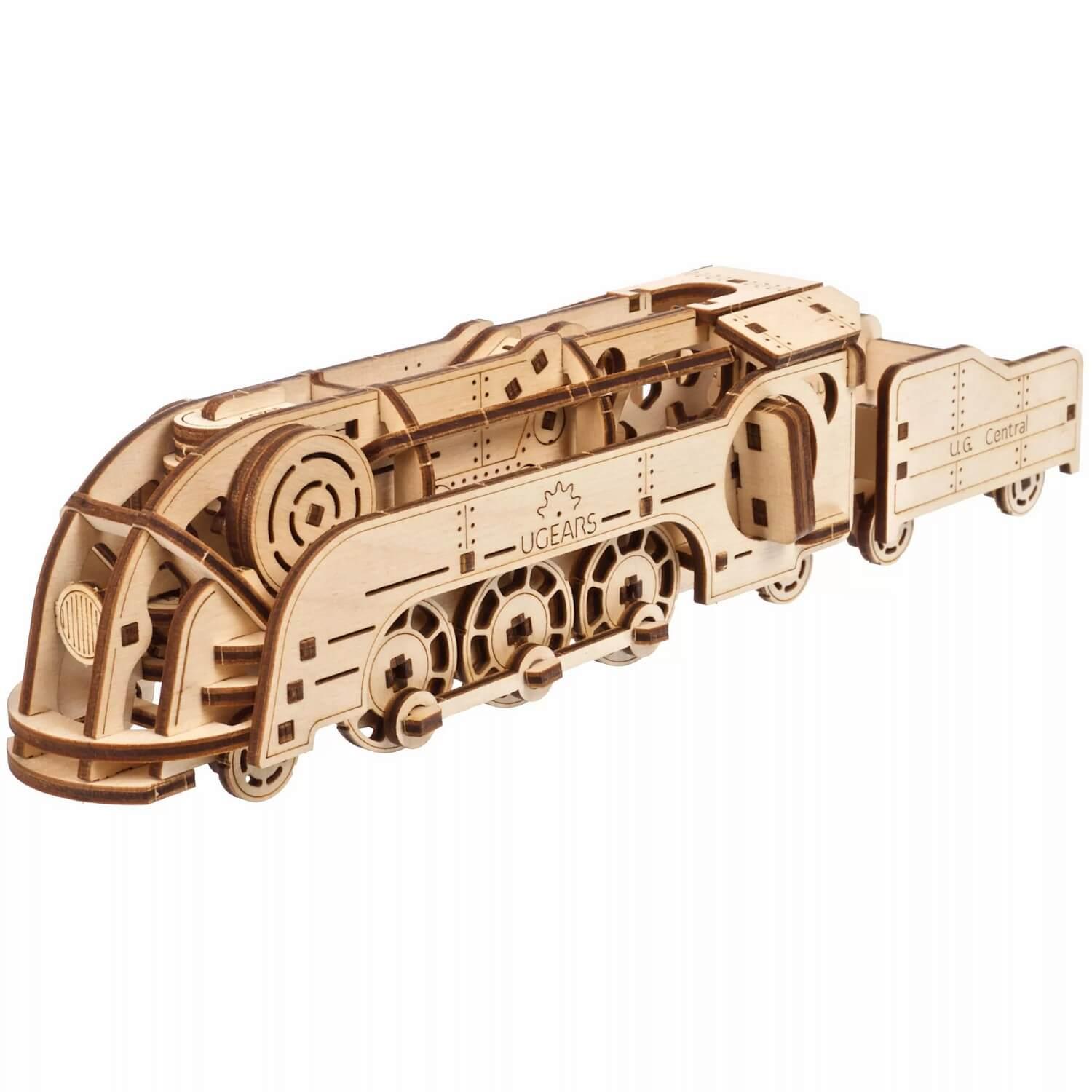 Maquette en bois : Mini Locomotive