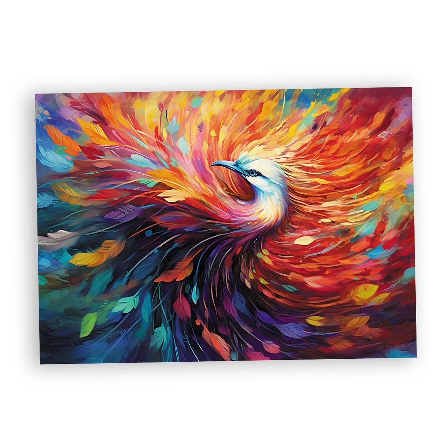 Puzzle 1000 piÃ¨ces : Oiseau flamboyant