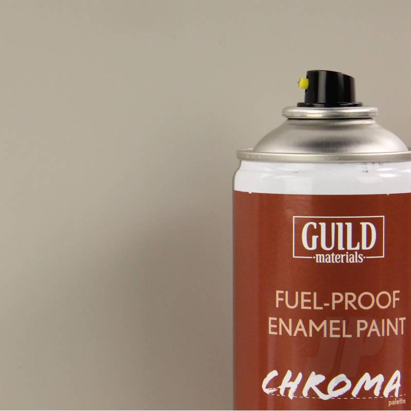 Peinture Chroma Matt Enamel (Résistant Carburant) Gris Clair - Light Grey (400ml Aerosol) - Guild Ma