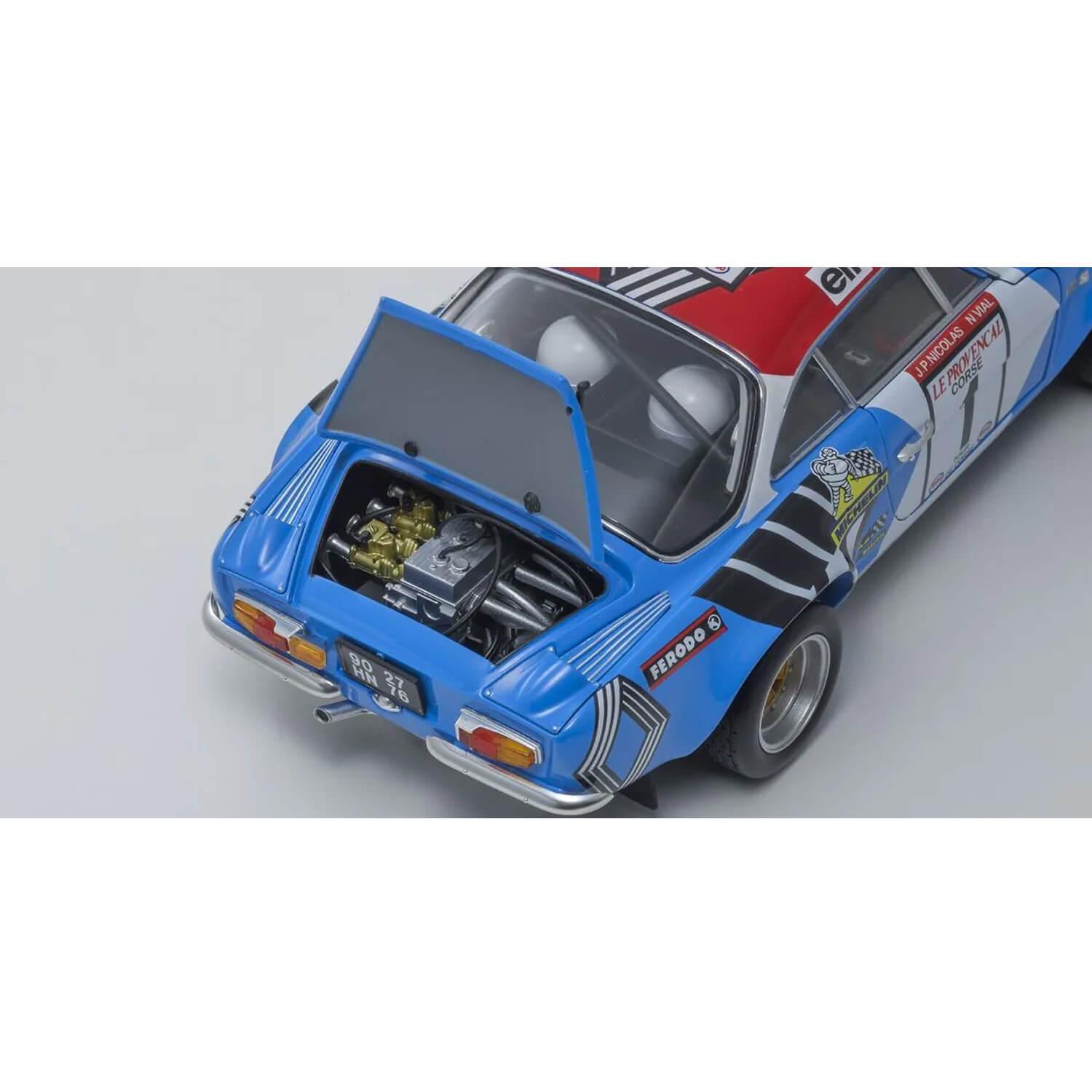 Alpine Renault A110 1600S Nr.1 Tour Corse 1973 - 1:18 - Jeux et jouets  Kyosho - Miniplanes