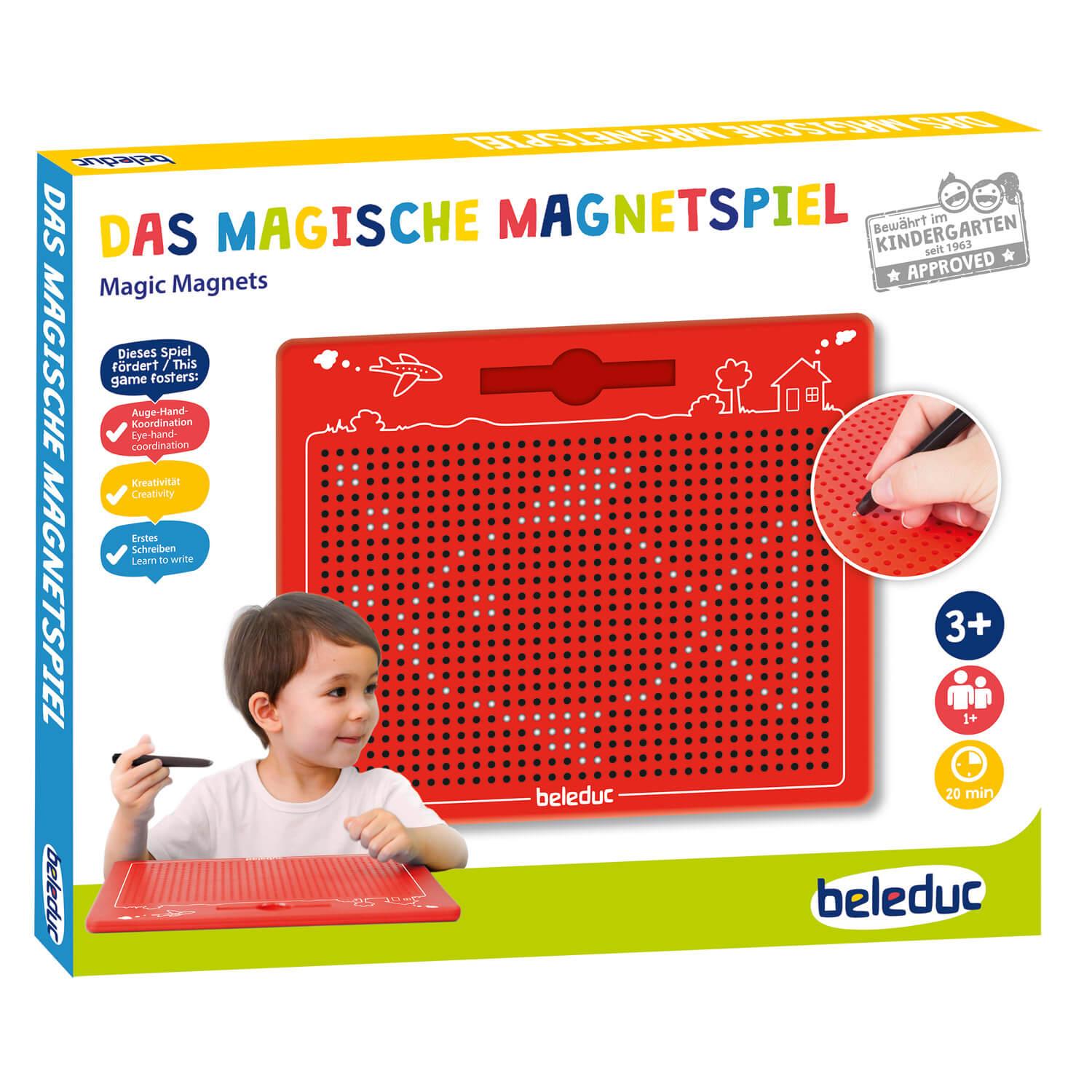 Tablette magnétique rouge - Jeux et jouets Beleduc - Avenue des Jeux