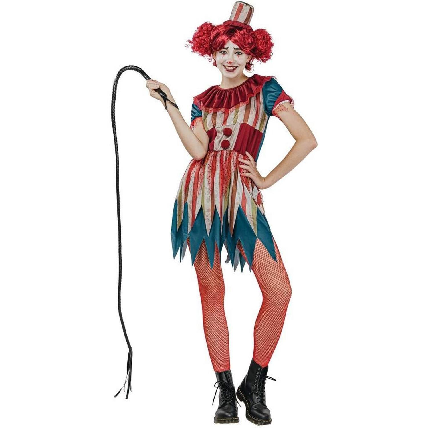 Deguisement de clown Vintage femme grande taille XXL