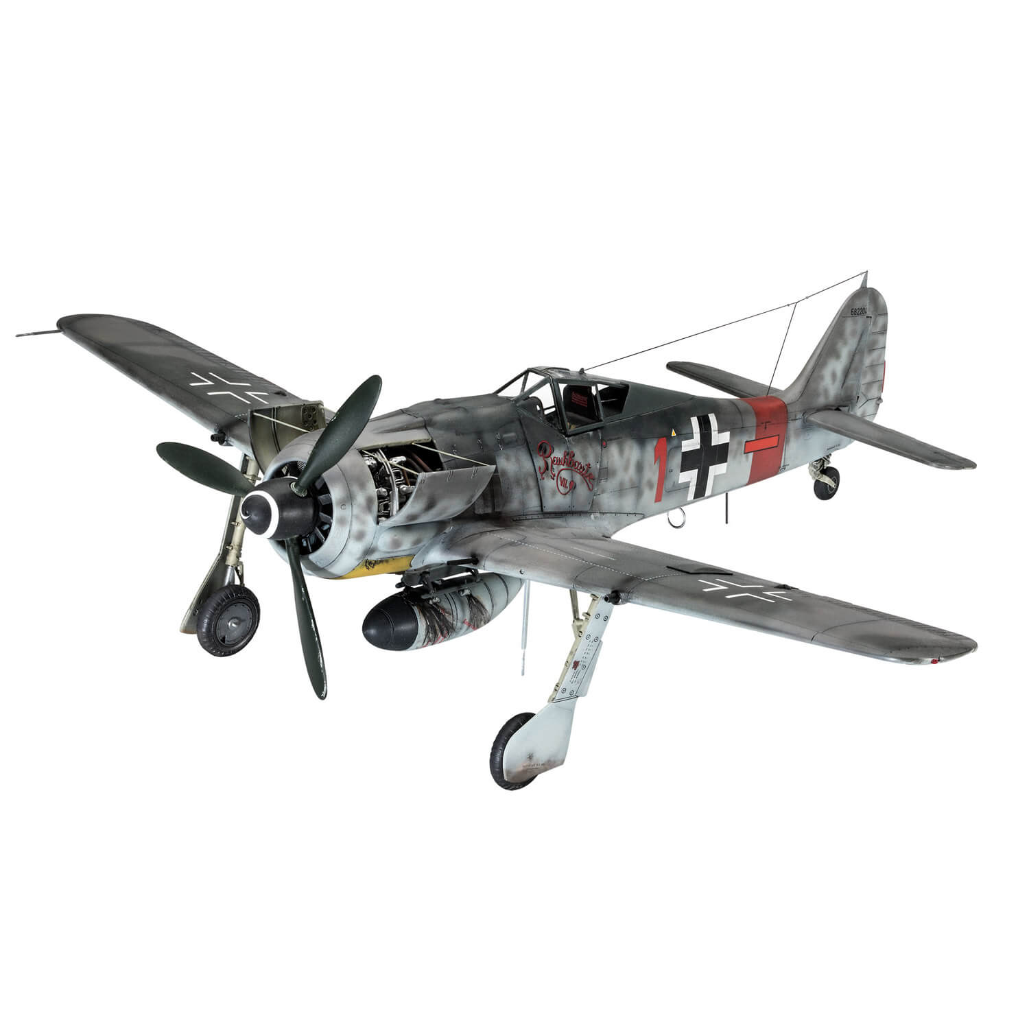 Maquette avion militaire : Fw190 A-8 Sturmbock - Revell - Rue des Maquettes