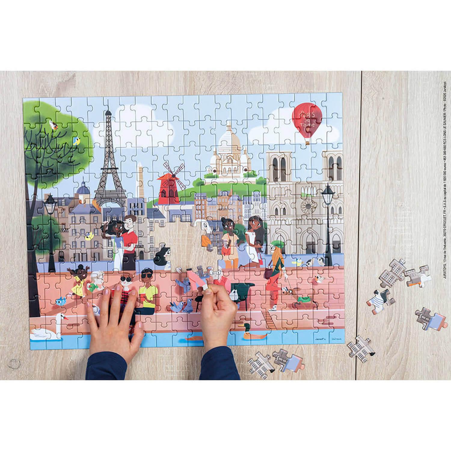 Puzzle adulte - Puzzle 500 pièces adulte enfant 8 ans ville JANOD