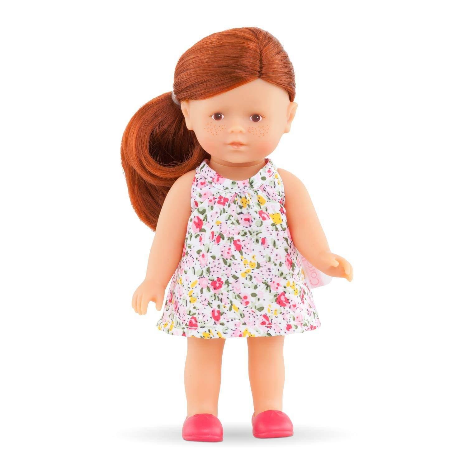 Petites filles en robe de poupée: livre de coloriage en échelle de