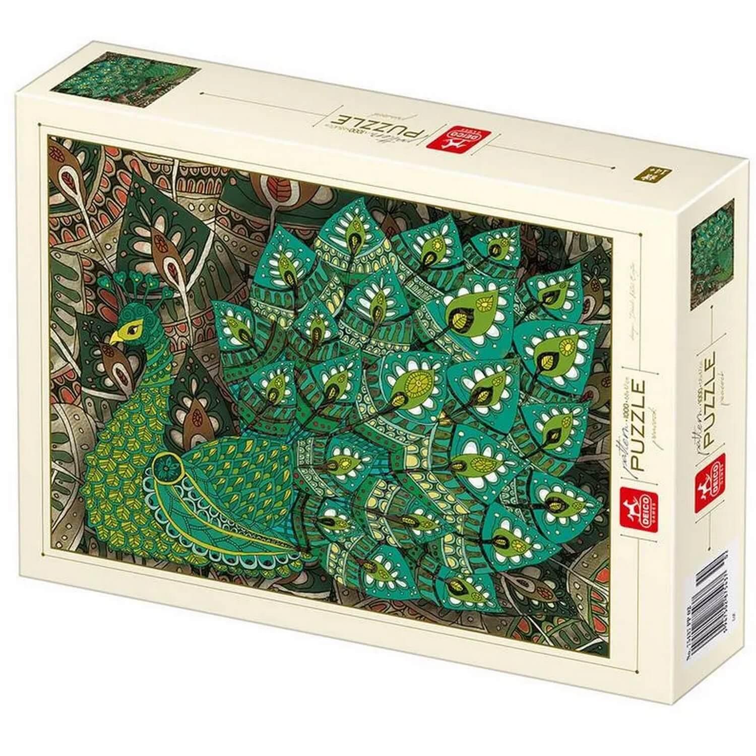 Puzzle 1000 pièces : Vintage tapis - DToys - Rue des Puzzles
