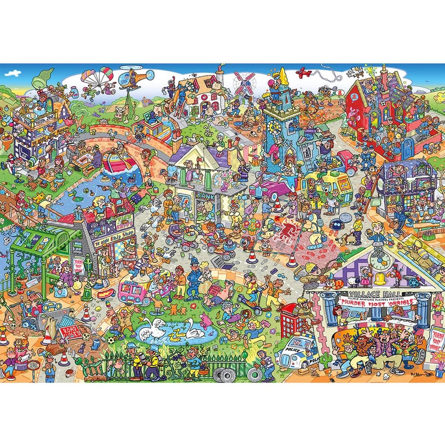 Puzzle 1000 pièces : Le chaos de la Saint-Jean