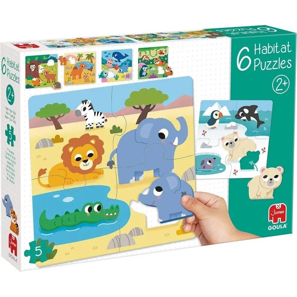 6 Habitat Puzzles