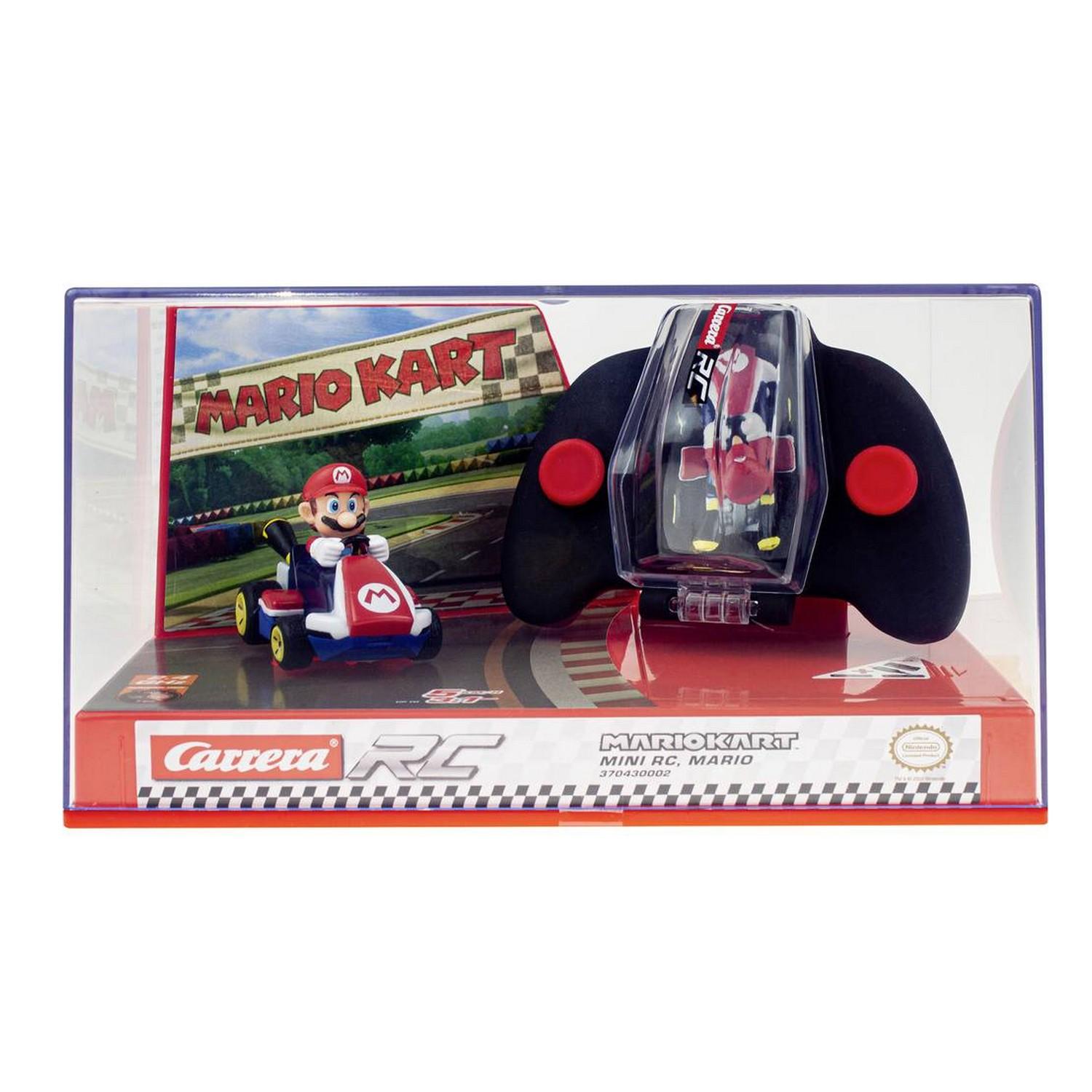 Voiture télécommandée : Mario Kart Mini RC - Carrera - Rue des