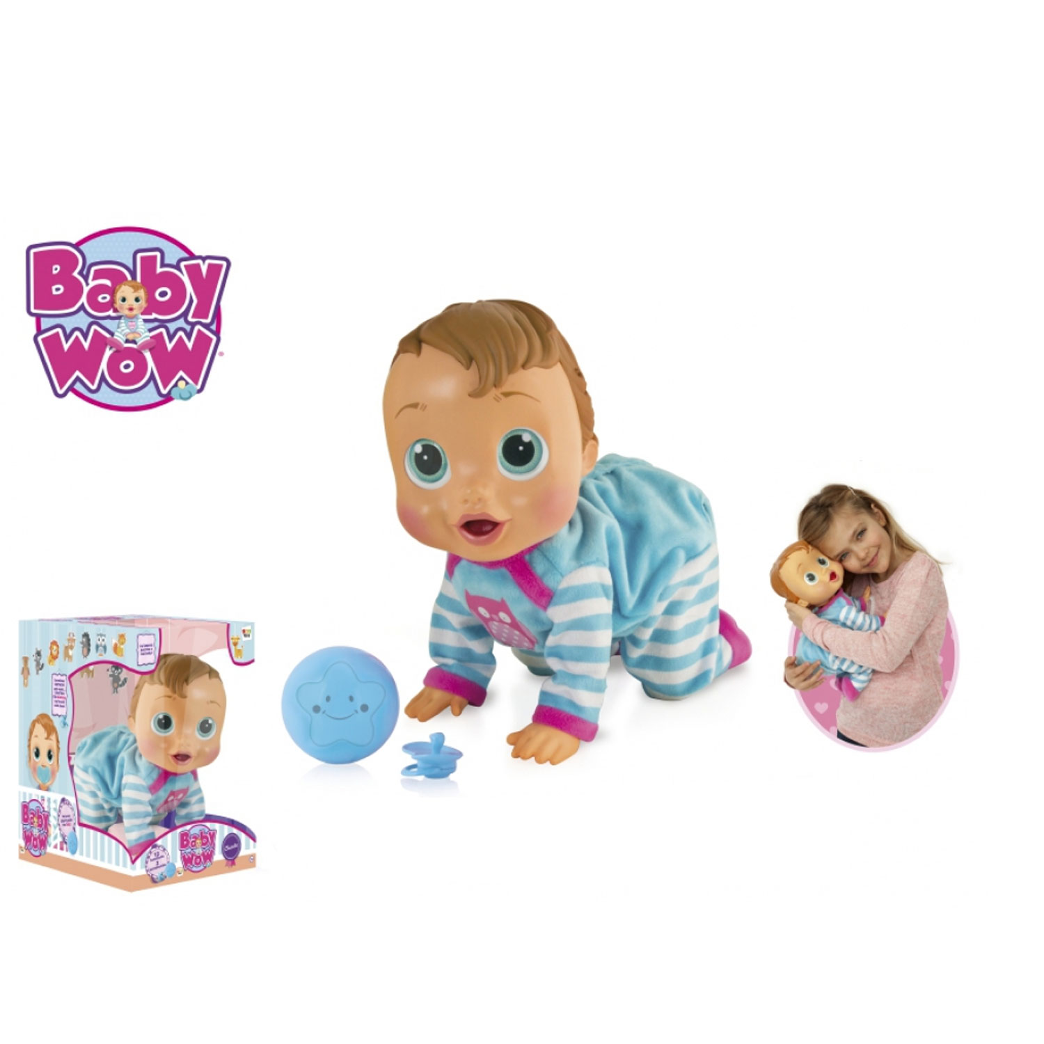 Poupon Baby Born interactif : Bébé Louis - Jeux et jouets IMC Toys