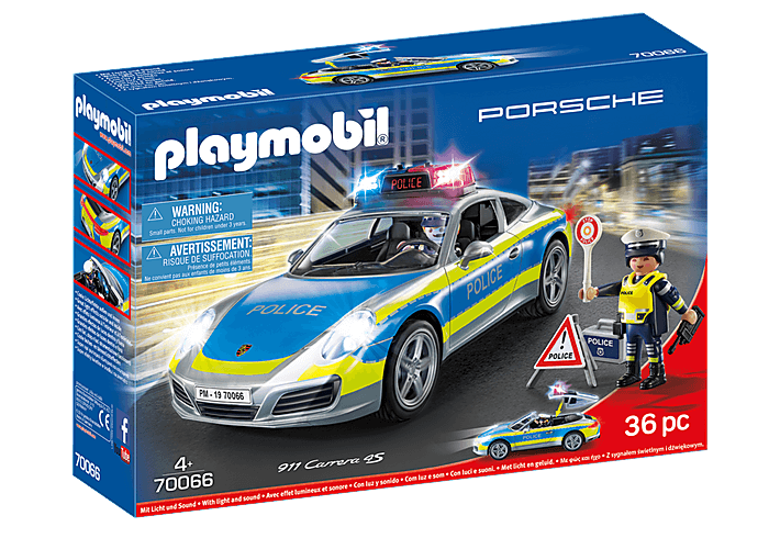 Playmobil 70066 Porshe : Porsche 911 Carrera 4S Police
