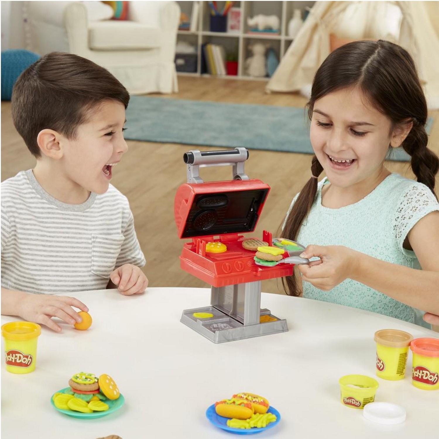 Play-Doh - Kitchen Creations - Super barbecue - gril jouet pour
