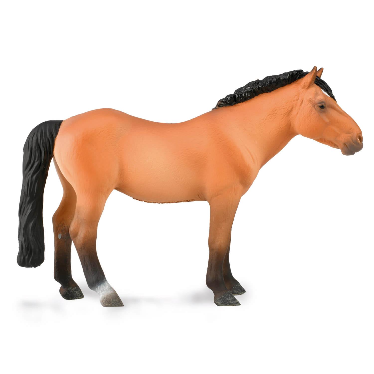 figurine cheval xl :â ãtalon mongol couleur marron