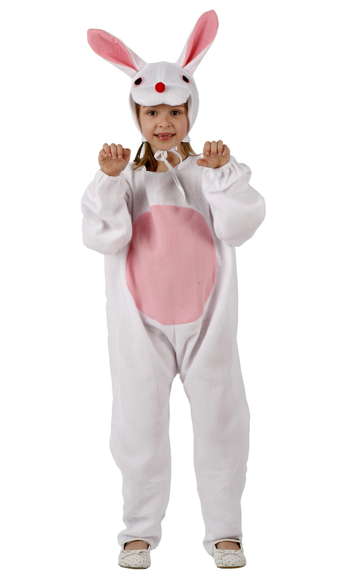 Déguisement De Petit Lapin Blanc - Enfant