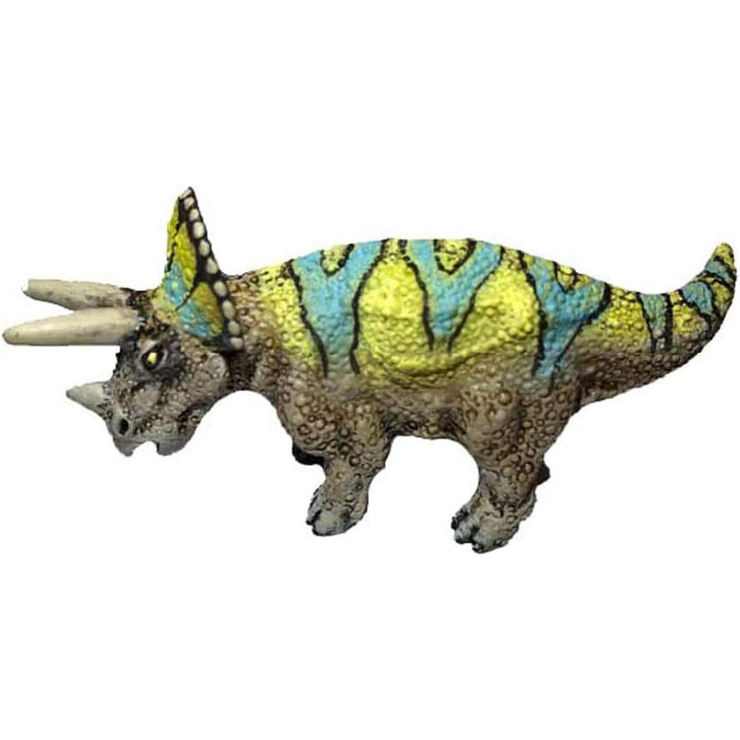 Figurine Mini Dinosaure : Tricératops