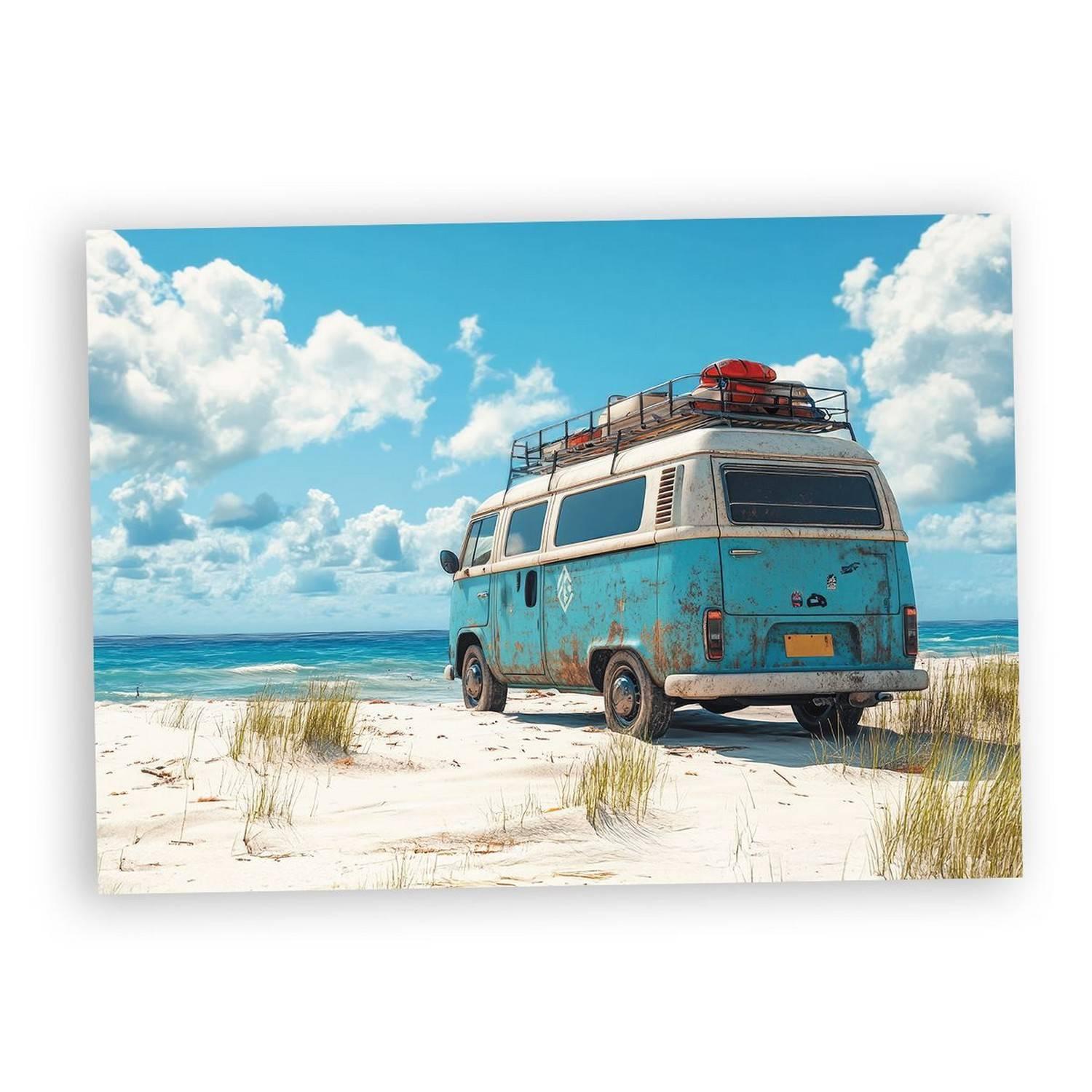 Puzzle 1000 piÃ¨ces : Camionnette de plage