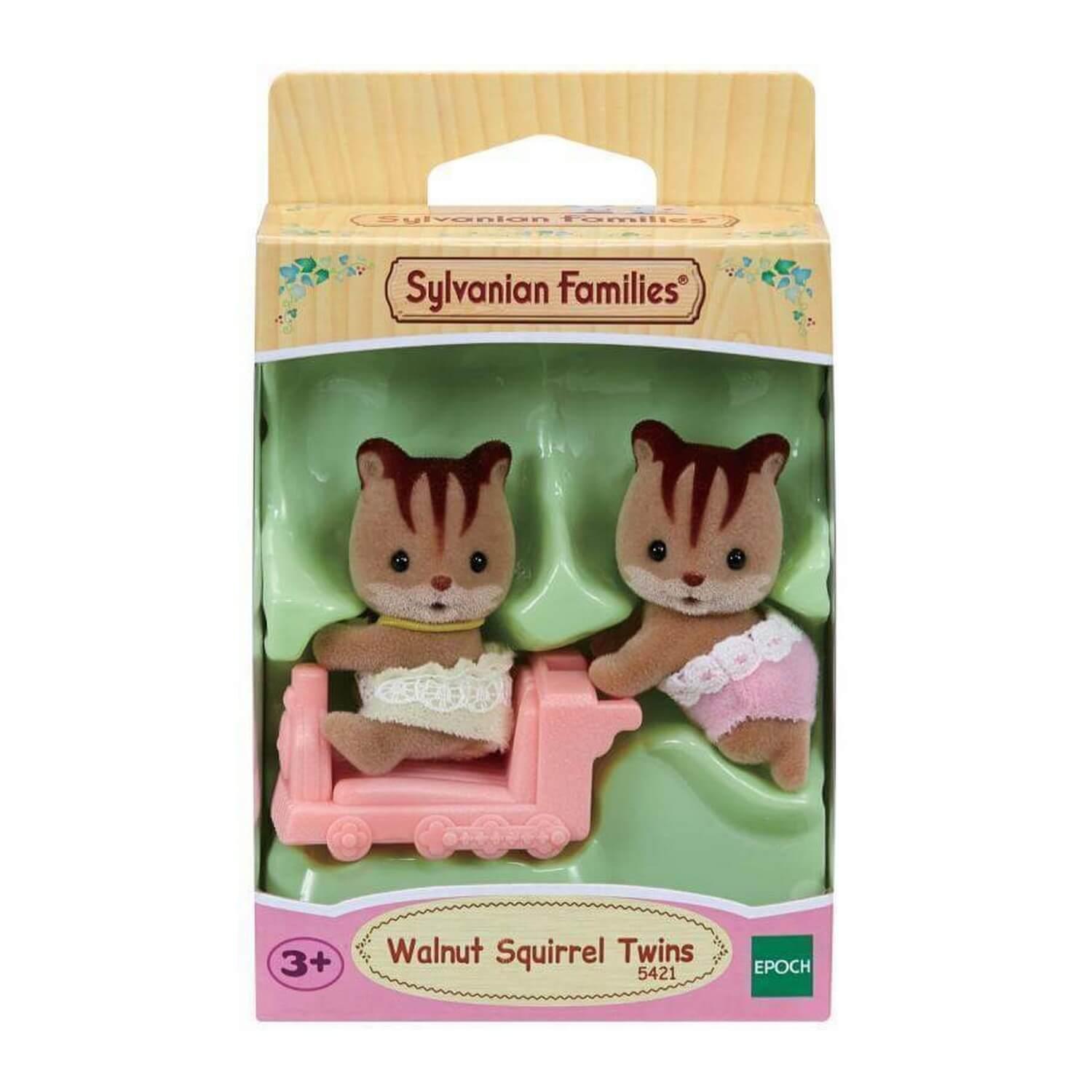 Sylvanian Families 5421 : Jumeaux écureuil roux - Jeux et jouets