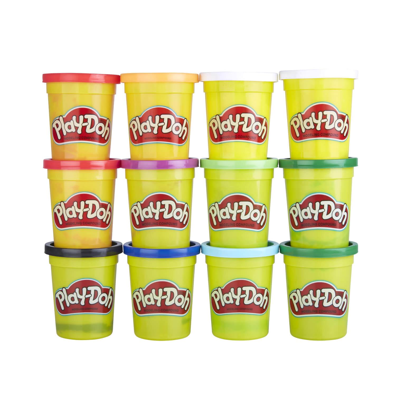 4 POTS RECHARGE PATE A MODELER PLAY-DOH