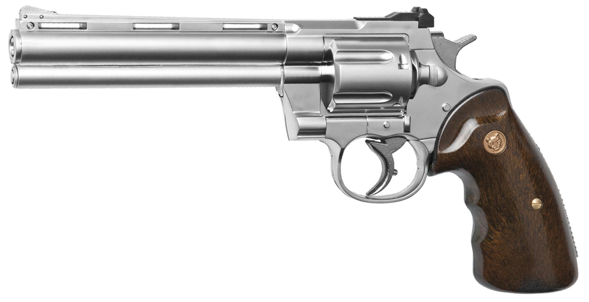Réplique revolver mod. R 357 chrome gaz gnb
