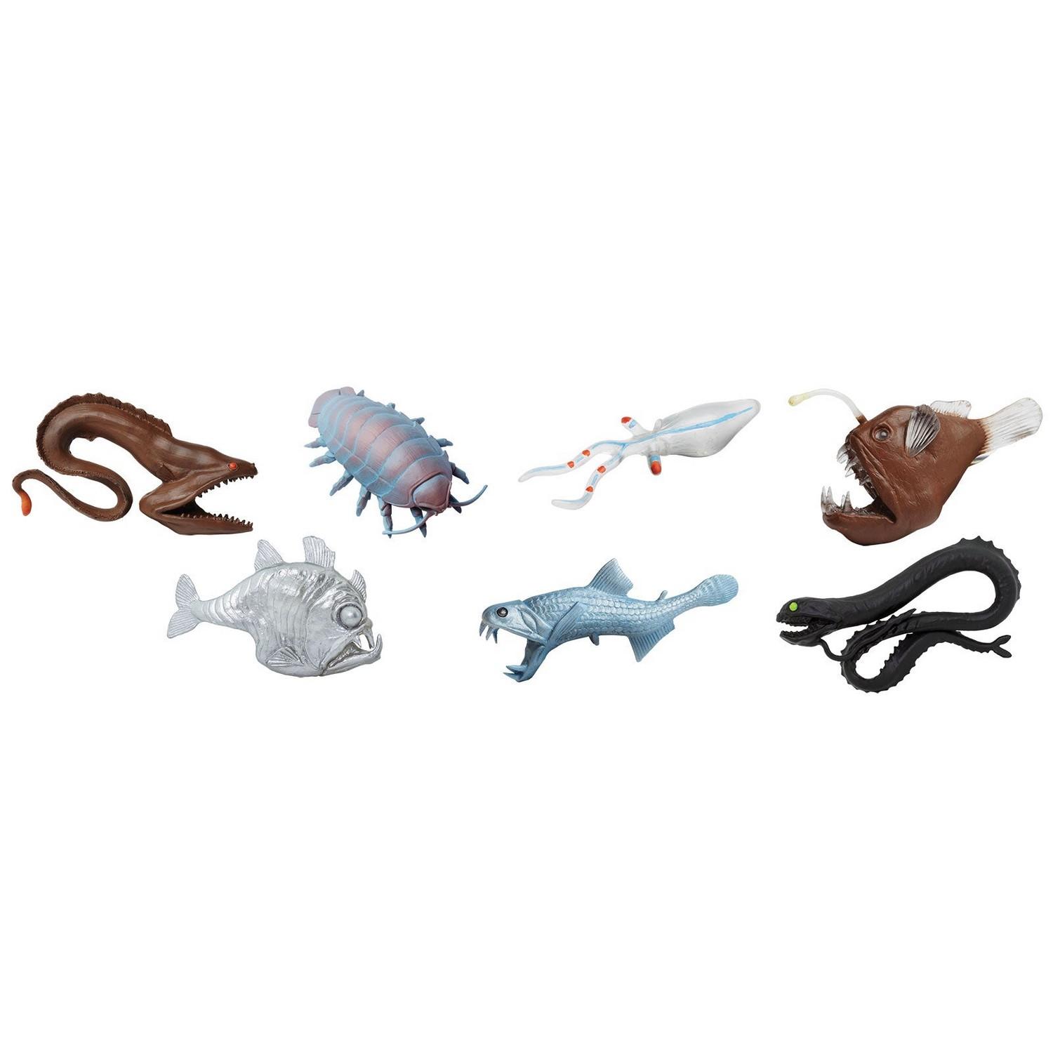 Lot de 7 figurines : CrÃ©atures des mers