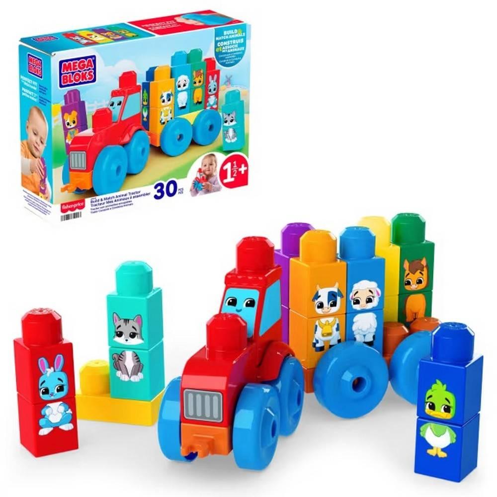 Mega Bloks® ? Tracteur Mes Animaux À Assembler - Mattel