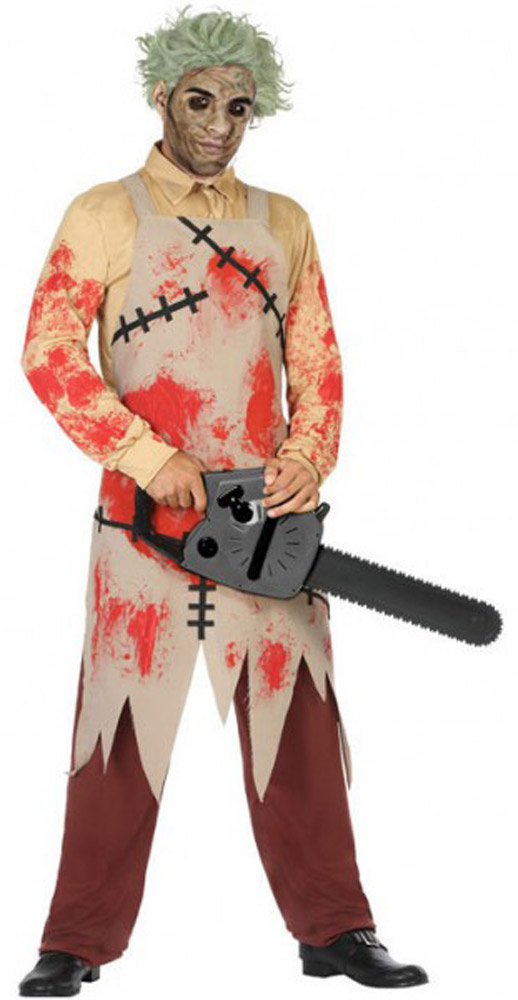Déguisement De Boucher Ensanglanté - Adulte