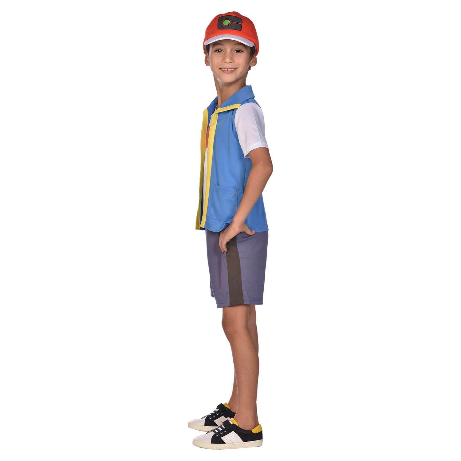 Déguisement Pokémon™ - Sacha - Enfant - Jeux et jouets RueDeLaFete - Avenue  des Jeux