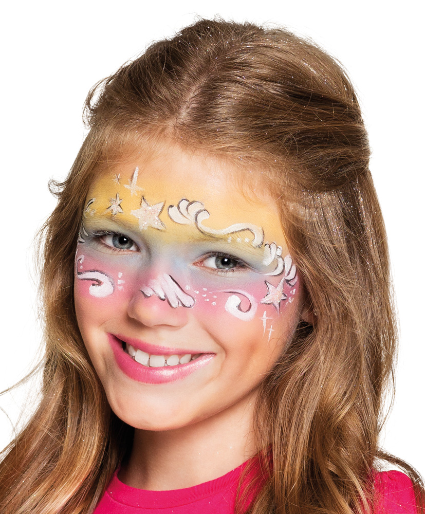 Palette Maquillage Halloween Licorne - 4 fards à effets spéciaux