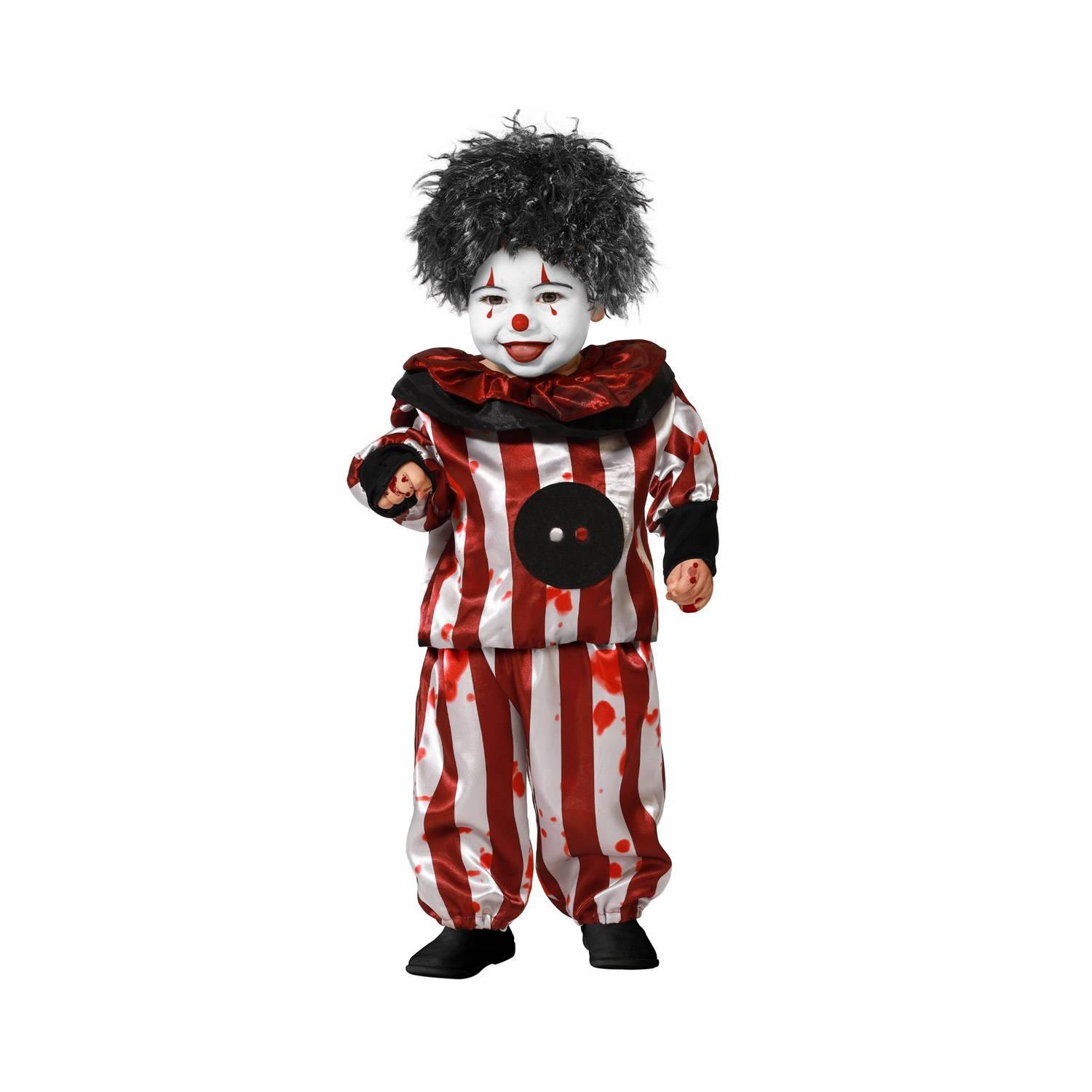 Déguisement Clown Bébé 6-12 Mois