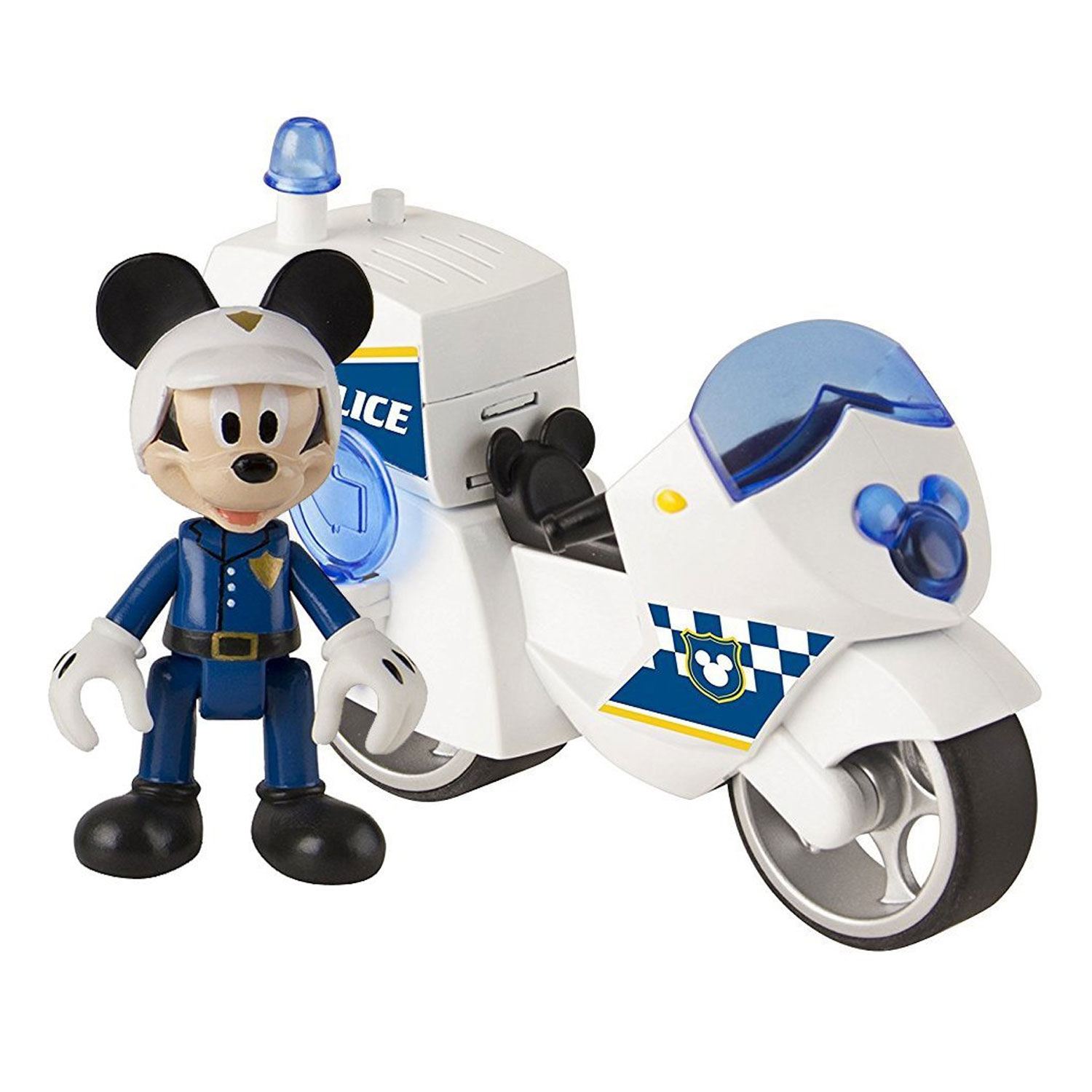 Figurine Mickey : Moto Policier - Jeux et jouets IMC Toys - Avenue des Jeux