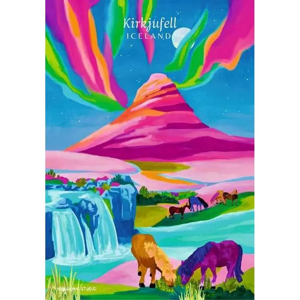 Puzzle Moment 99 pièces : Kirkjufell Islande Ravensburger France