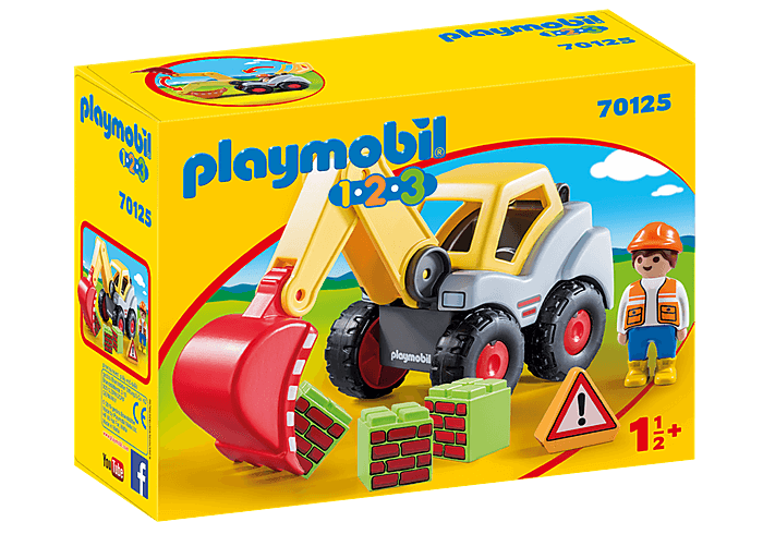 Playmobil 70125 123 : Pelleteuse